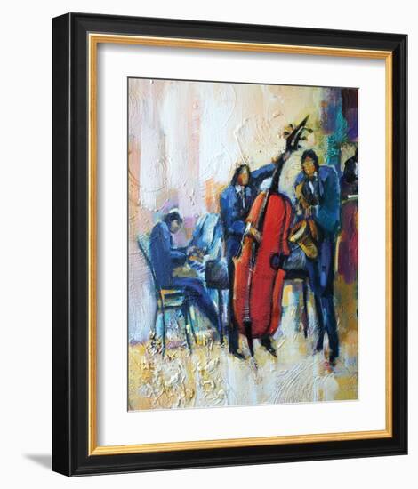 The Passion of Music-Maya Green-Framed Art Print