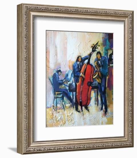 The Passion of Music-Maya Green-Framed Art Print