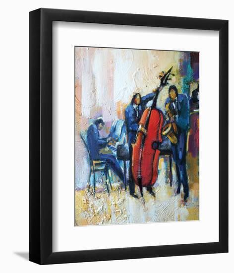 The Passion of Music-Maya Green-Framed Art Print