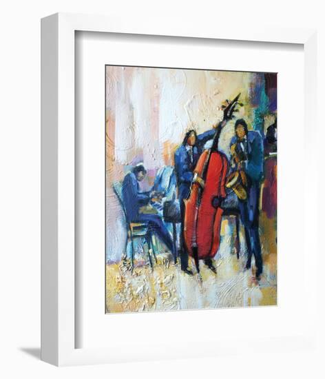 The Passion of Music-Maya Green-Framed Art Print