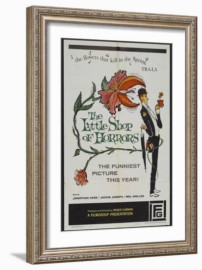 The Passionate People Eater, 1960 "The Little Shop of Horrors" Directed by Roger Corman-null-Framed Giclee Print