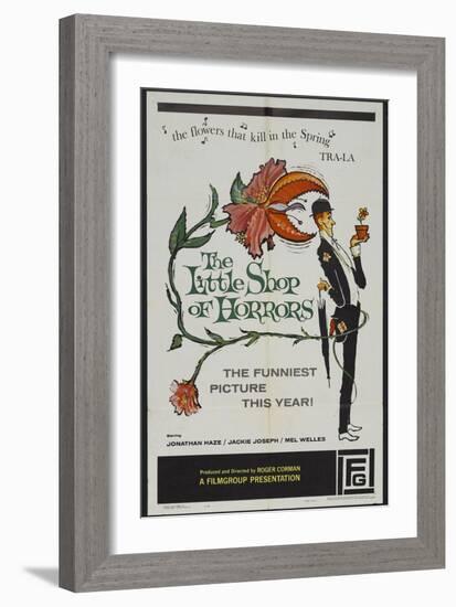 The Passionate People Eater, 1960 "The Little Shop of Horrors" Directed by Roger Corman-null-Framed Giclee Print