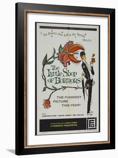 The Passionate People Eater, 1960 "The Little Shop of Horrors" Directed by Roger Corman-null-Framed Giclee Print