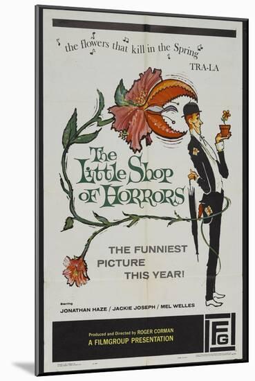 The Passionate People Eater, 1960 "The Little Shop of Horrors" Directed by Roger Corman-null-Mounted Giclee Print