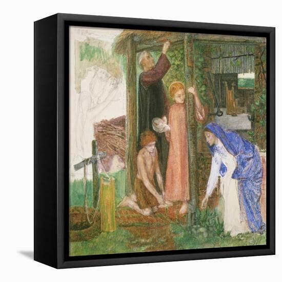 The Passover in the Holy Family-Dante Gabriel Rossetti-Framed Premier Image Canvas