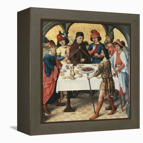 The Passover-Dieric Umkreis Bouts-Framed Premier Image Canvas