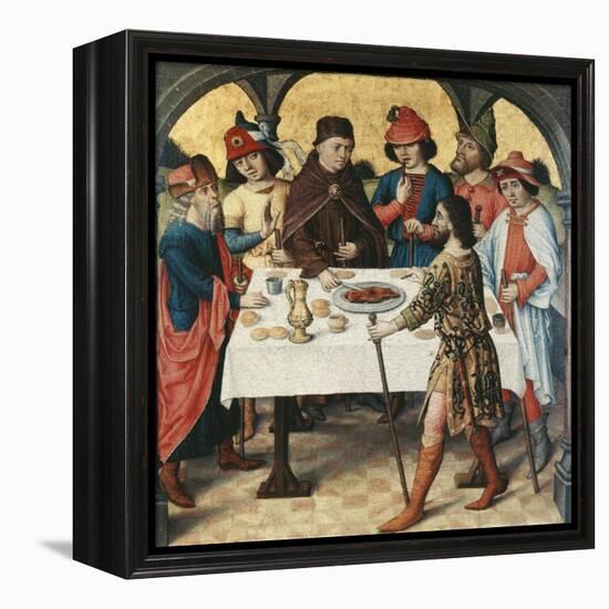 The Passover-Dieric Umkreis Bouts-Framed Premier Image Canvas