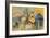 The Past and the Present-Edward Percy Moran-Framed Giclee Print