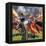 The Pastimes of Our Ancestors: When Knights Were Bold-Mcbride-Framed Premier Image Canvas