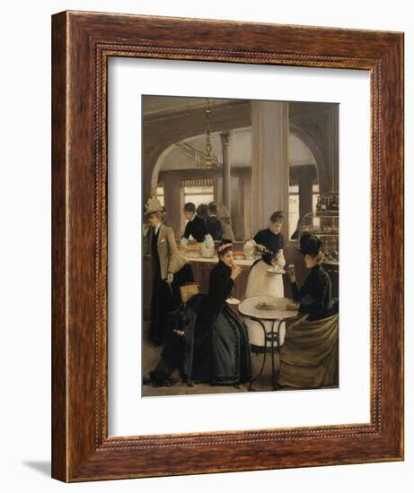 The Pastry Gloppe, 1889 (detail)-Jean Béraud-Framed Giclee Print