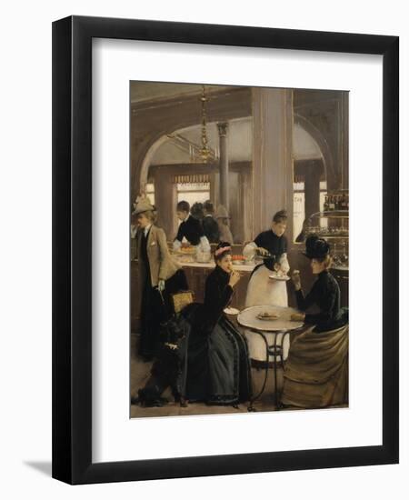 The Pastry Gloppe, 1889 (detail)-Jean Béraud-Framed Giclee Print