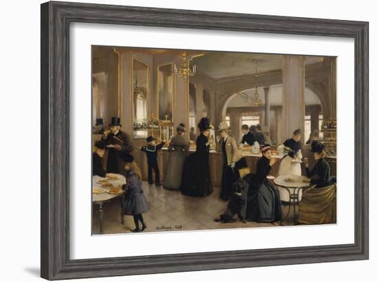 The Pastry Gloppe, 1889-Jean Béraud-Framed Giclee Print