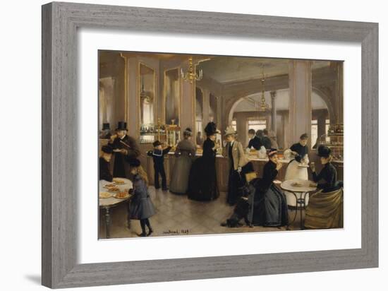 The Pastry Gloppe, 1889-Jean Béraud-Framed Giclee Print