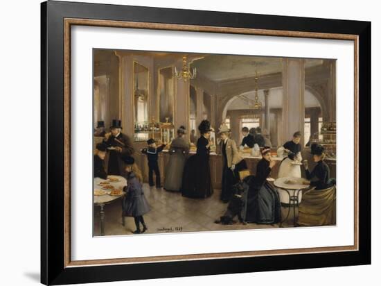 The Pastry Gloppe, 1889-Jean Béraud-Framed Giclee Print