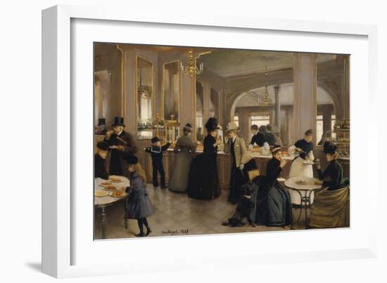 The Pastry Gloppe, 1889-Jean Béraud-Framed Giclee Print