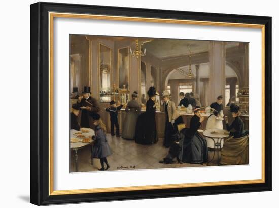 The Pastry Gloppe, 1889-Jean Béraud-Framed Giclee Print