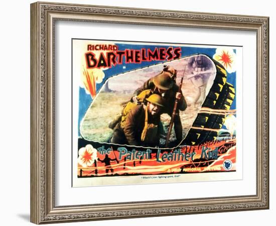 The Patent Leather Kid, 1927-null-Framed Art Print
