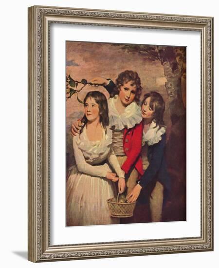 'The Paterson Children', c1790-Henry Raeburn-Framed Giclee Print