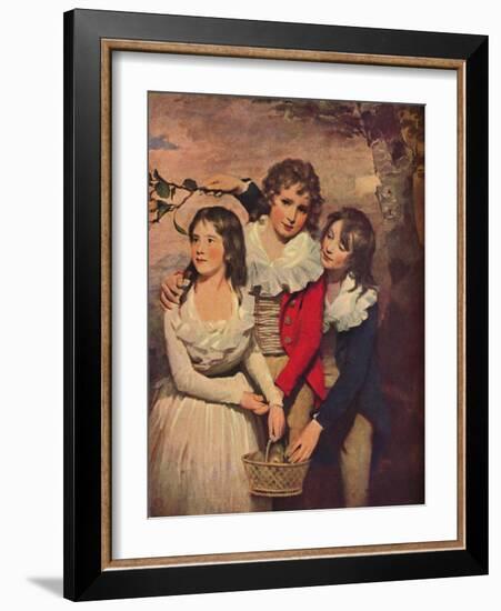 'The Paterson Children', c1790-Henry Raeburn-Framed Giclee Print