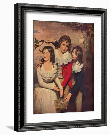 'The Paterson Children', c1790-Henry Raeburn-Framed Giclee Print