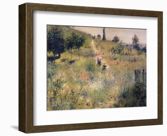 The Path Through the Long Grass, circa 1875-Pierre-Auguste Renoir-Framed Giclee Print