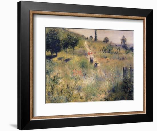 The Path Through the Long Grass, circa 1875-Pierre-Auguste Renoir-Framed Giclee Print