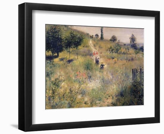 The Path Through the Long Grass, circa 1875-Pierre-Auguste Renoir-Framed Giclee Print