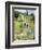 The Path Through the Long Grass-Pierre-Auguste Renoir-Framed Art Print