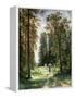 The Path Through the Woods, 1880-Ivan Ivanovitch Shishkin-Framed Premier Image Canvas