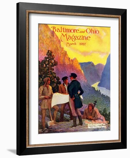 The Pathfinders-Herbert Stitt-Framed Giclee Print