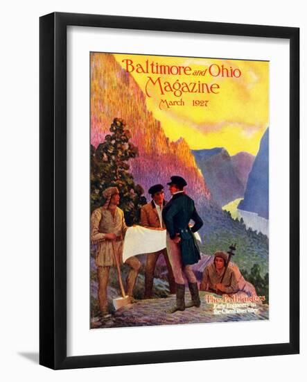 The Pathfinders-Herbert Stitt-Framed Giclee Print