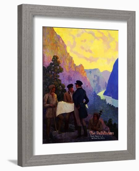 The Pathfinders-Herbert Stitt-Framed Giclee Print