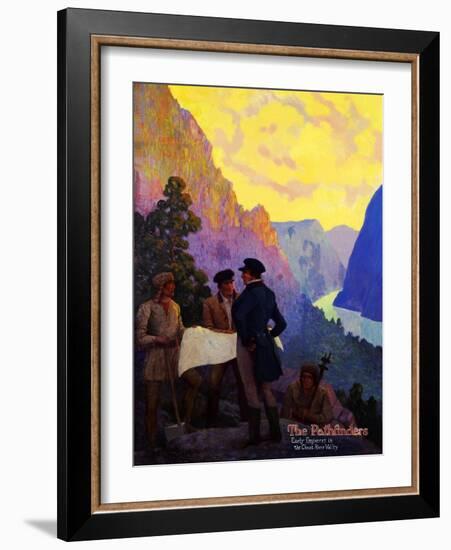 The Pathfinders-Herbert Stitt-Framed Giclee Print