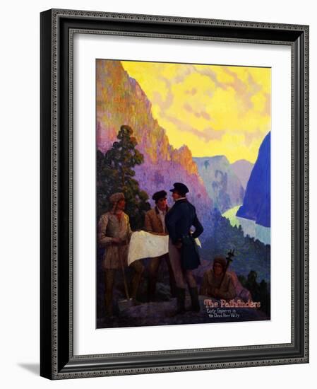 The Pathfinders-Herbert Stitt-Framed Giclee Print