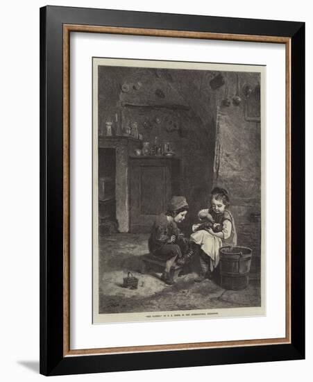 The Patient, in the International Exhibition-Pierre Edouard Frere-Framed Giclee Print