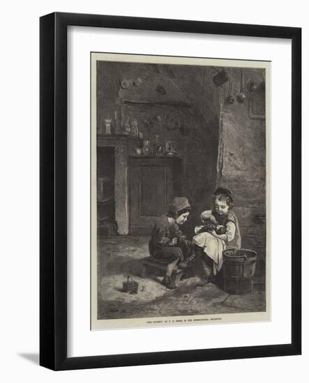 The Patient, in the International Exhibition-Pierre Edouard Frere-Framed Giclee Print