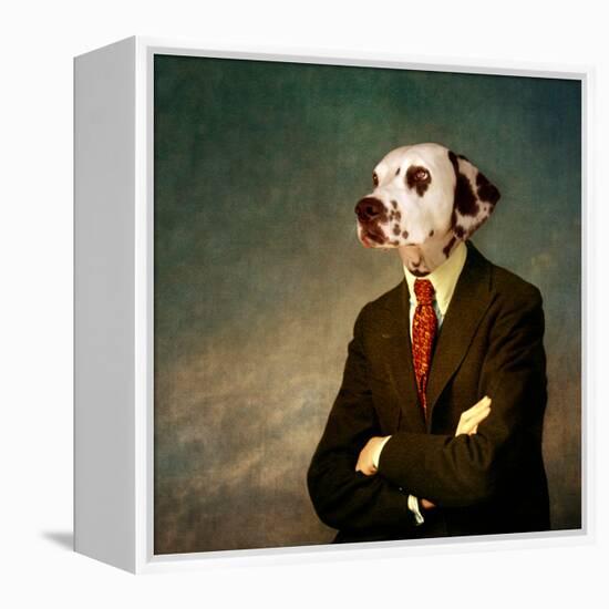 The Patient Man-Martine Roch-Framed Stretched Canvas