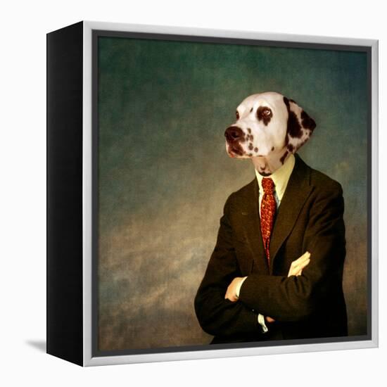 The Patient Man-Martine Roch-Framed Stretched Canvas