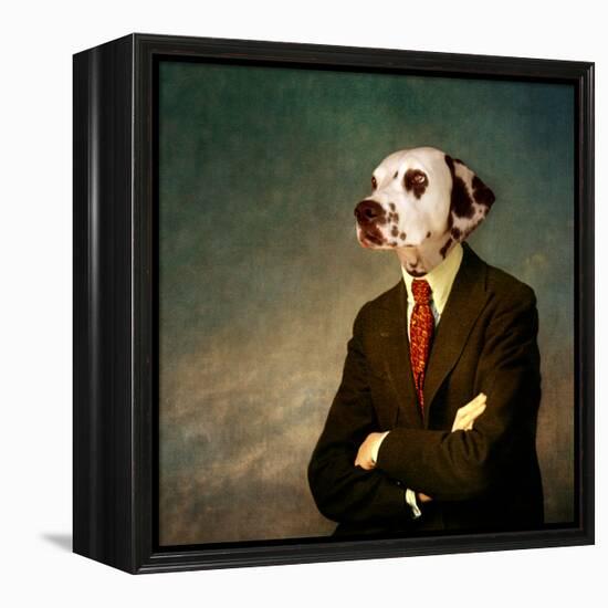 The Patient Man-Martine Roch-Framed Stretched Canvas