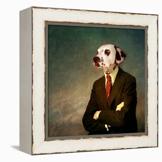 The Patient Man-Martine Roch-Framed Stretched Canvas