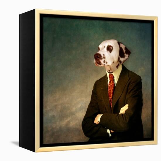 The Patient Man-Martine Roch-Framed Stretched Canvas