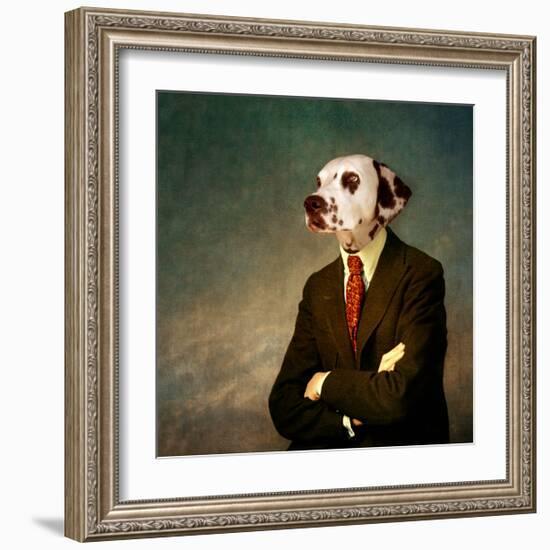 The Patient Man-Martine Roch-Framed Art Print