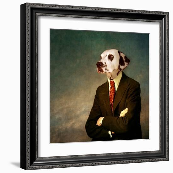 The Patient Man-Martine Roch-Framed Art Print