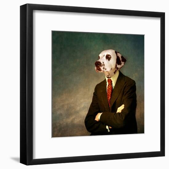 The Patient Man-Martine Roch-Framed Art Print