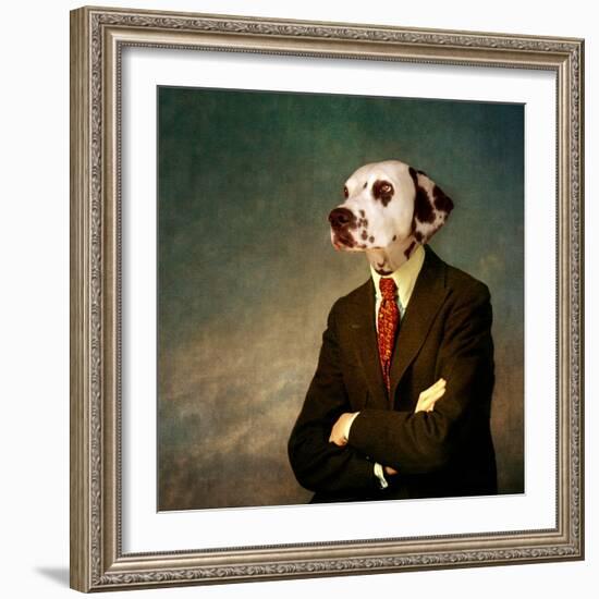 The Patient Man-Martine Roch-Framed Art Print