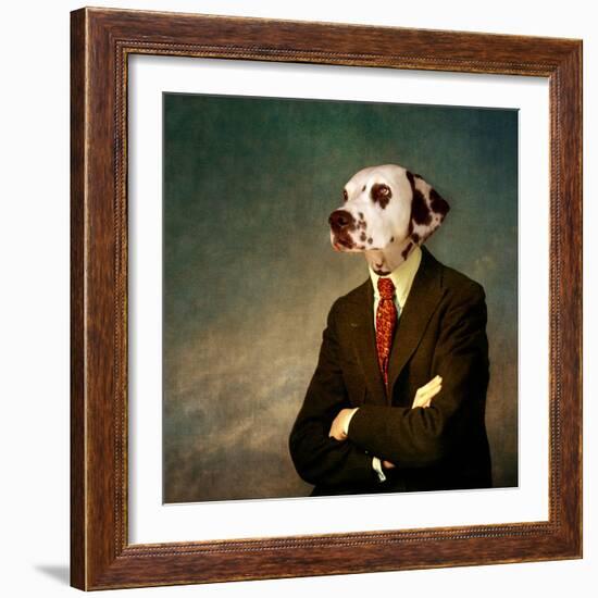 The Patient Man-Martine Roch-Framed Art Print