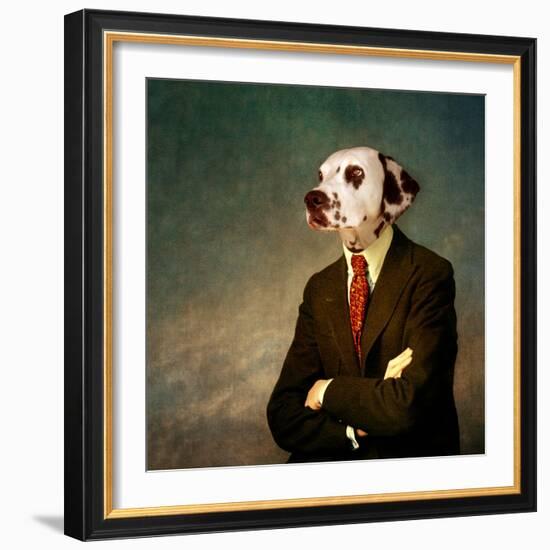 The Patient Man-Martine Roch-Framed Art Print