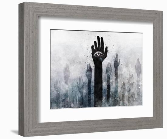 The patient-Alex Cherry-Framed Art Print
