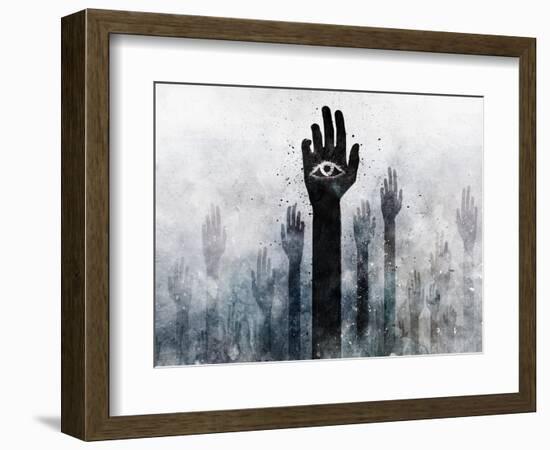 The patient-Alex Cherry-Framed Art Print