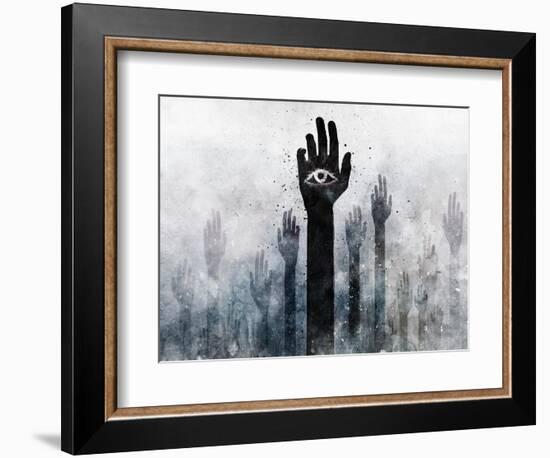 The patient-Alex Cherry-Framed Art Print